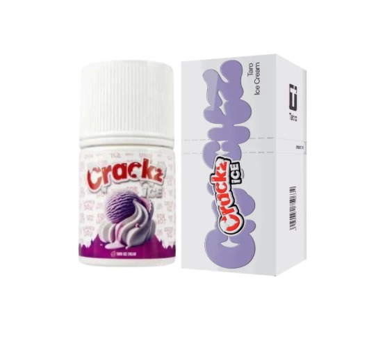 TETRA Liquid Freebase CRACKZ ICE 3Mg 60ml - Taro Icecream