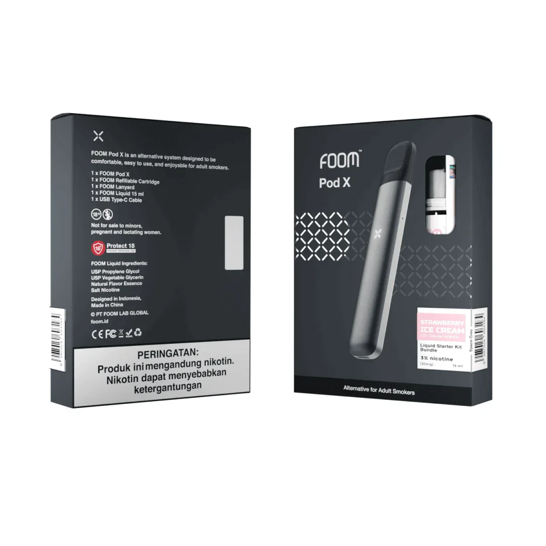 FOOM Device Pod X Bundling Liquid - Space Grey [FOOM-PB-06]