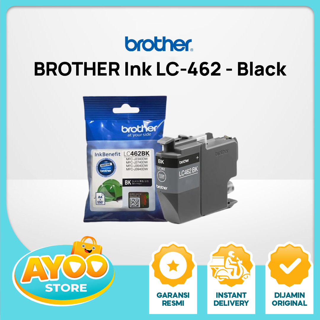 BROTHER Ink LC-462 Black [LC-462BK]