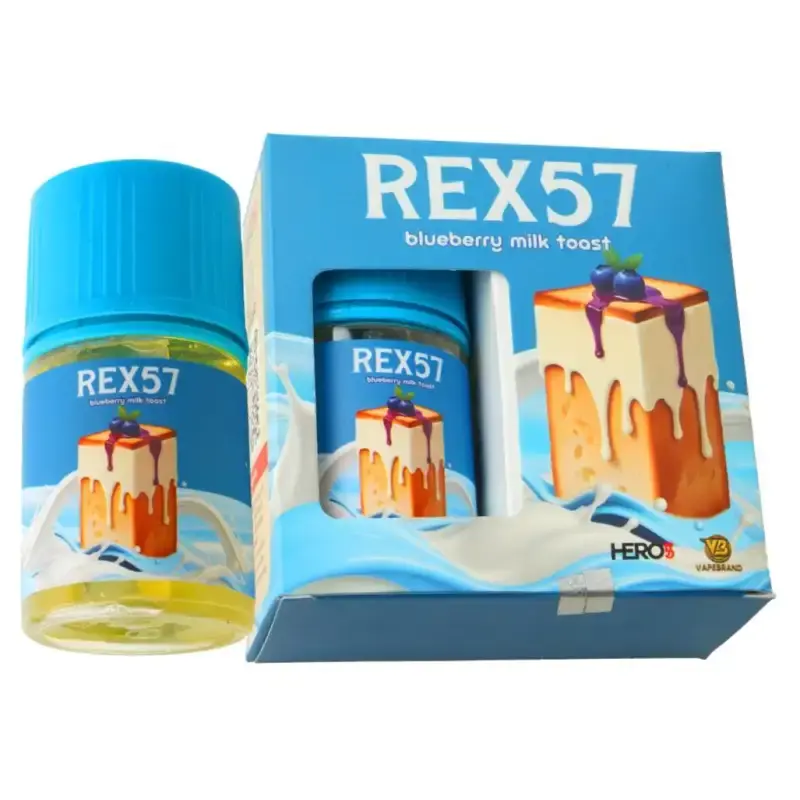 HERO57 Liquid Freebase 6mg 60ml REX57 - Blueberry Milk [HERO57-07]