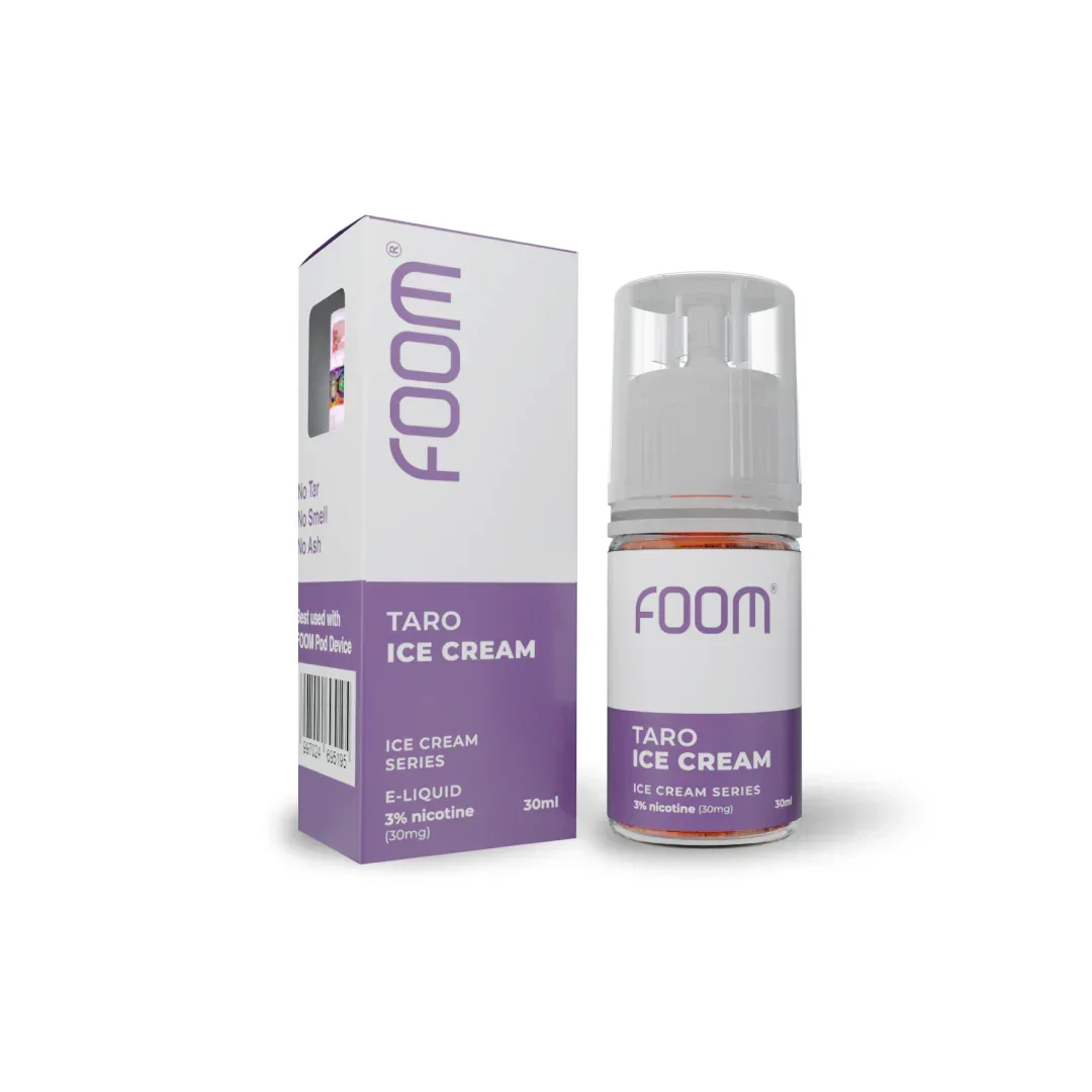 FOOM Liquid Icecream 30ml - Taro Ice Cream [FO-LI07]