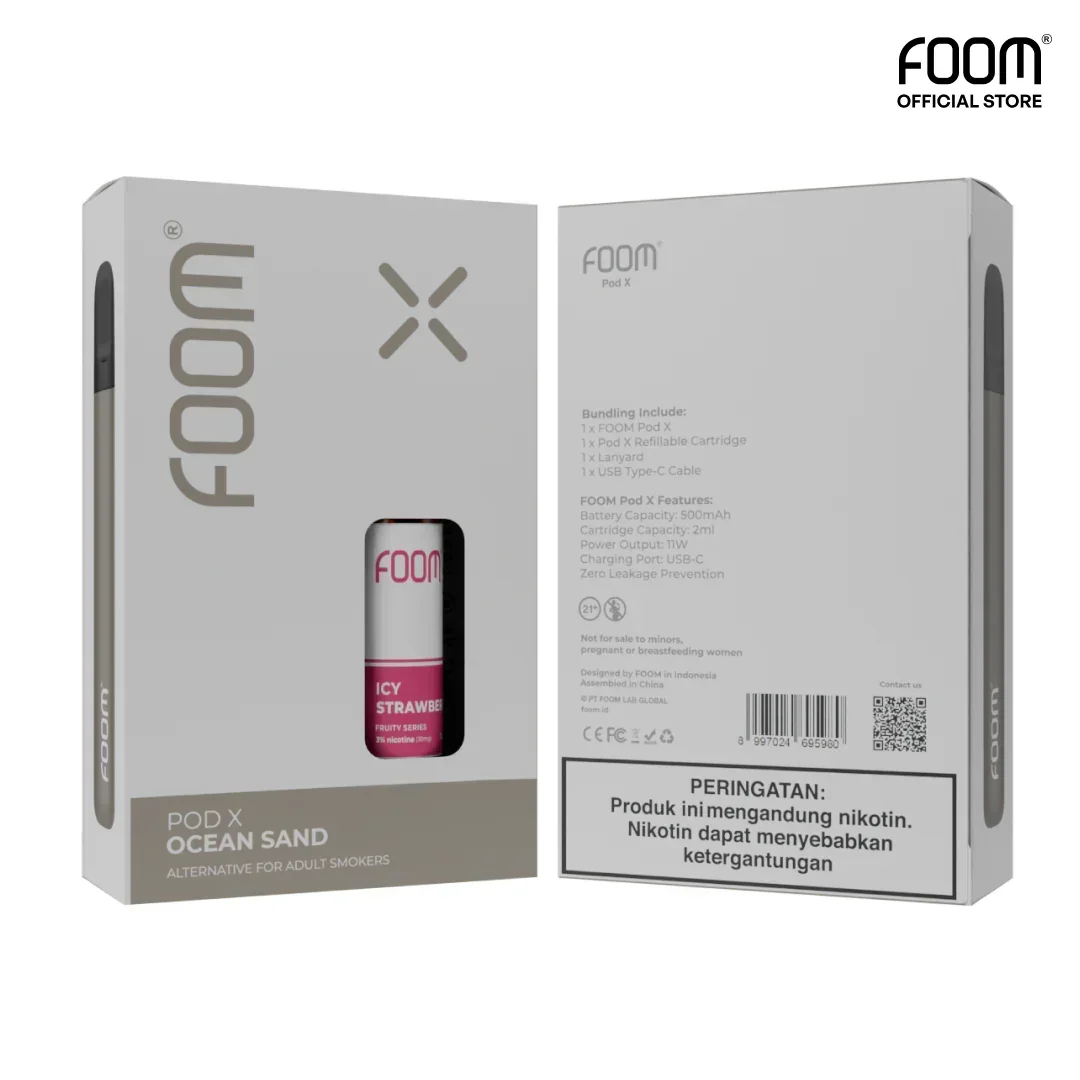 FOOM Device Pod X Bundling Liquid - Ocean Sand [FOOM-PB-07]