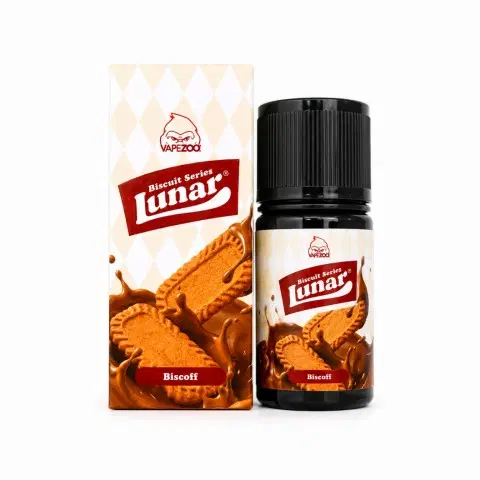 VAPEZOO Liquid Freebase LUNAR Biskuit Biscoff - 3MG 60ML
