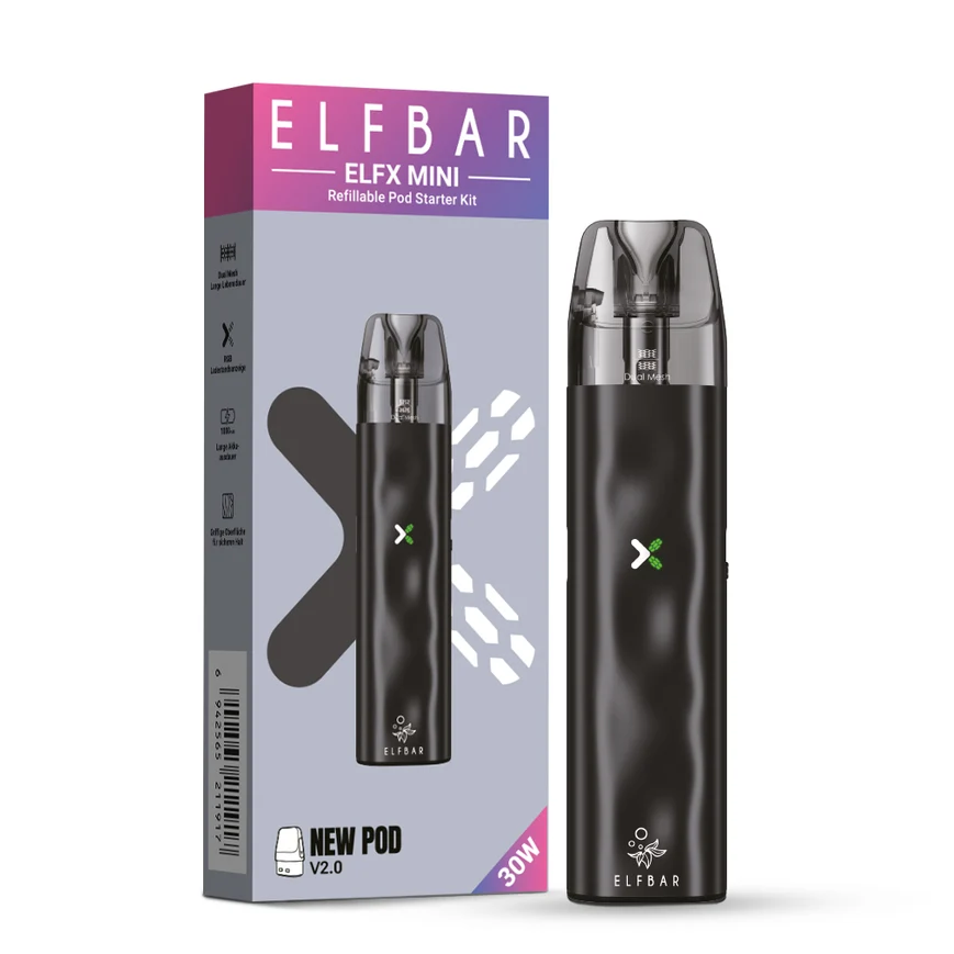 ELFBAR Device ELFX Mini Bundle - Black