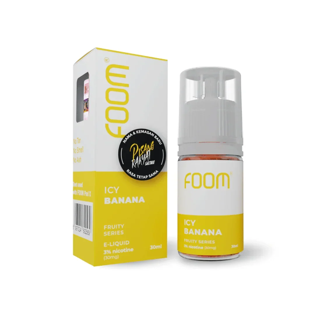 FOOM Liquid Icy 30ml - Icy Banana [FO-LC12]