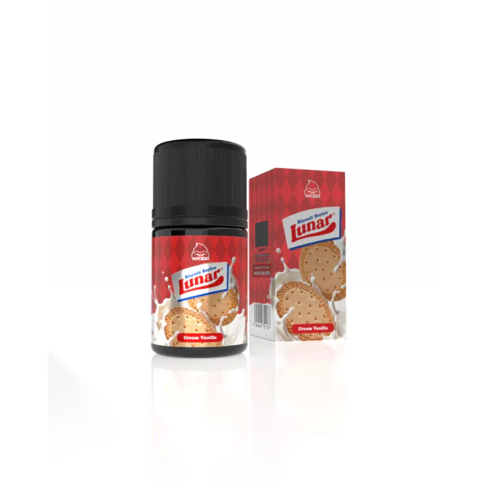 VAPEZOO Liquid Freebase LUNAR Biscuit Cream Vanilla - 3MG 60ML