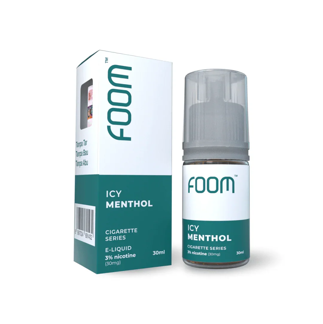 FOOM Liquid Cigaratte 30ml 50MG - Icy Menthol [FO-LG06]