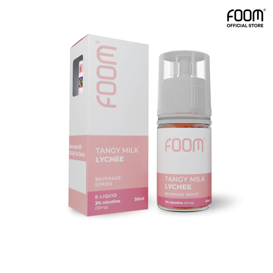 FOOM Liquid Tangy 30ml - Tangy Milk Lychee [TANGY-02]