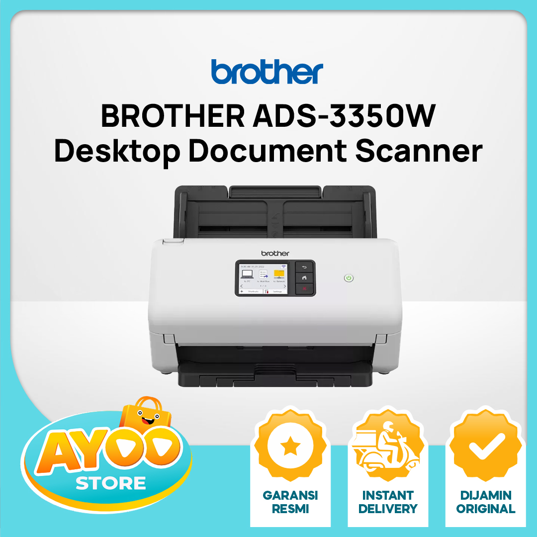 BROTHER Scanner ADS-3350W Desktop Document