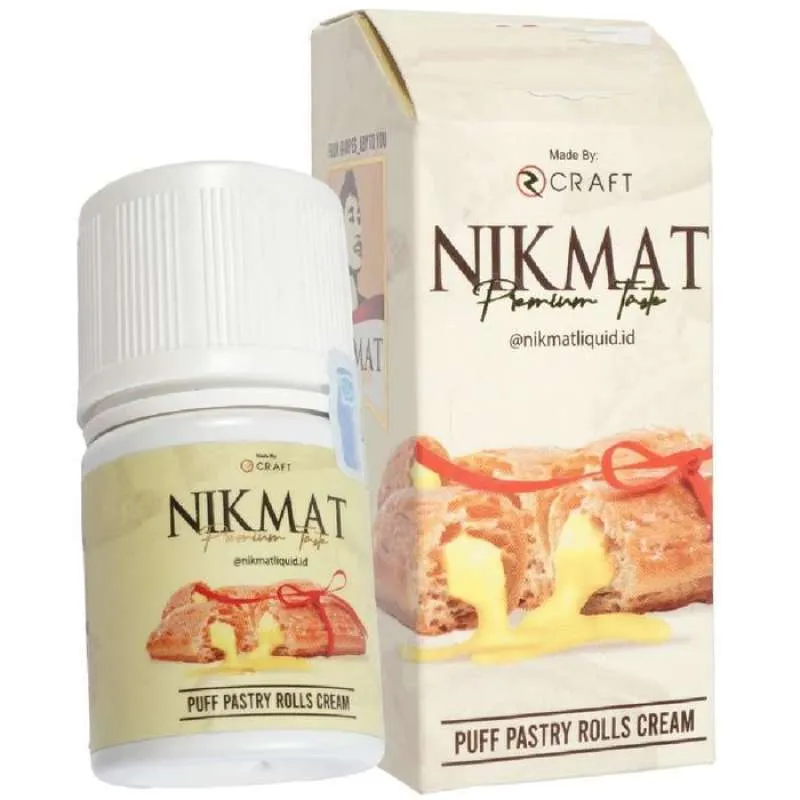 RCRAFT Liquid Freebase Nikmat V1 3MG 60ML - Puff Pastry