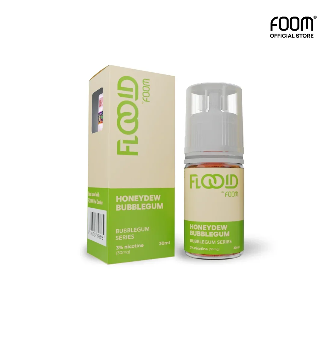 FOOM Liquid Bubblegum 30ml - Honeydew Bubblegum [FO-BG04]