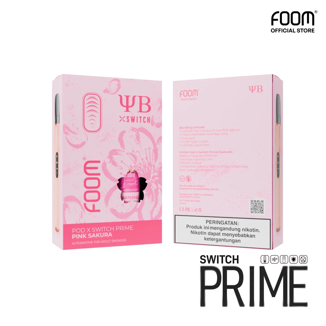 FOOM Device Pod X Switch Prime - YB Pink Sakura