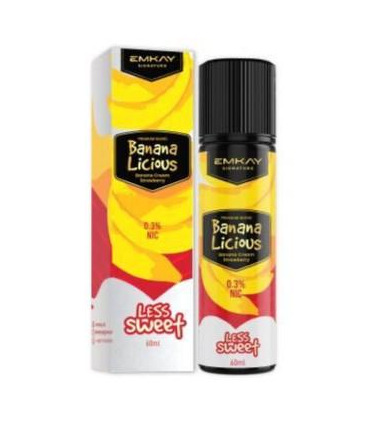 EMKAY Liquid Freebase 3mg 30ml - Banana Licious [EMKAY-04]