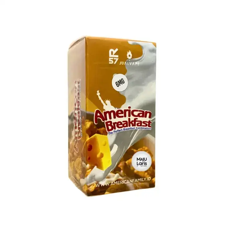 HERO57 Liquid Freebase 6mg 60ml - American Breakfast Cheese [HERO57-05]
