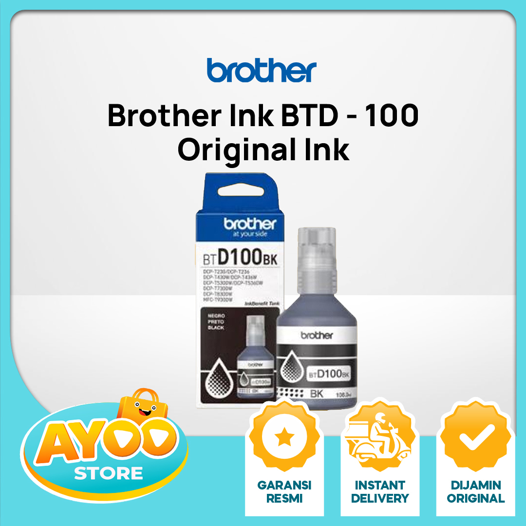 BROTHER tinta BTD-100BK Original
