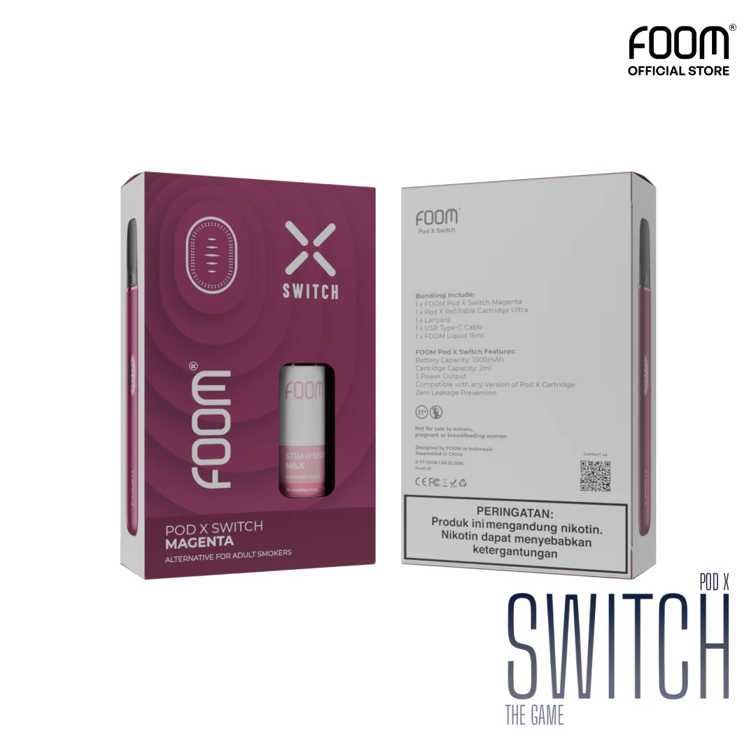 FOOM Device Pod X Switch - Magenta