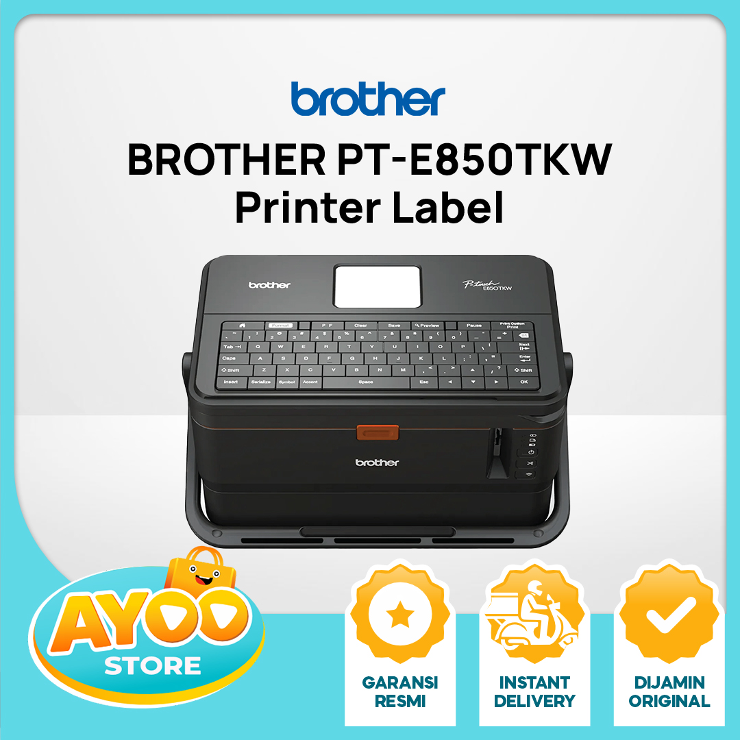 BROTHER Printer Tube Label PT-E850TKW
