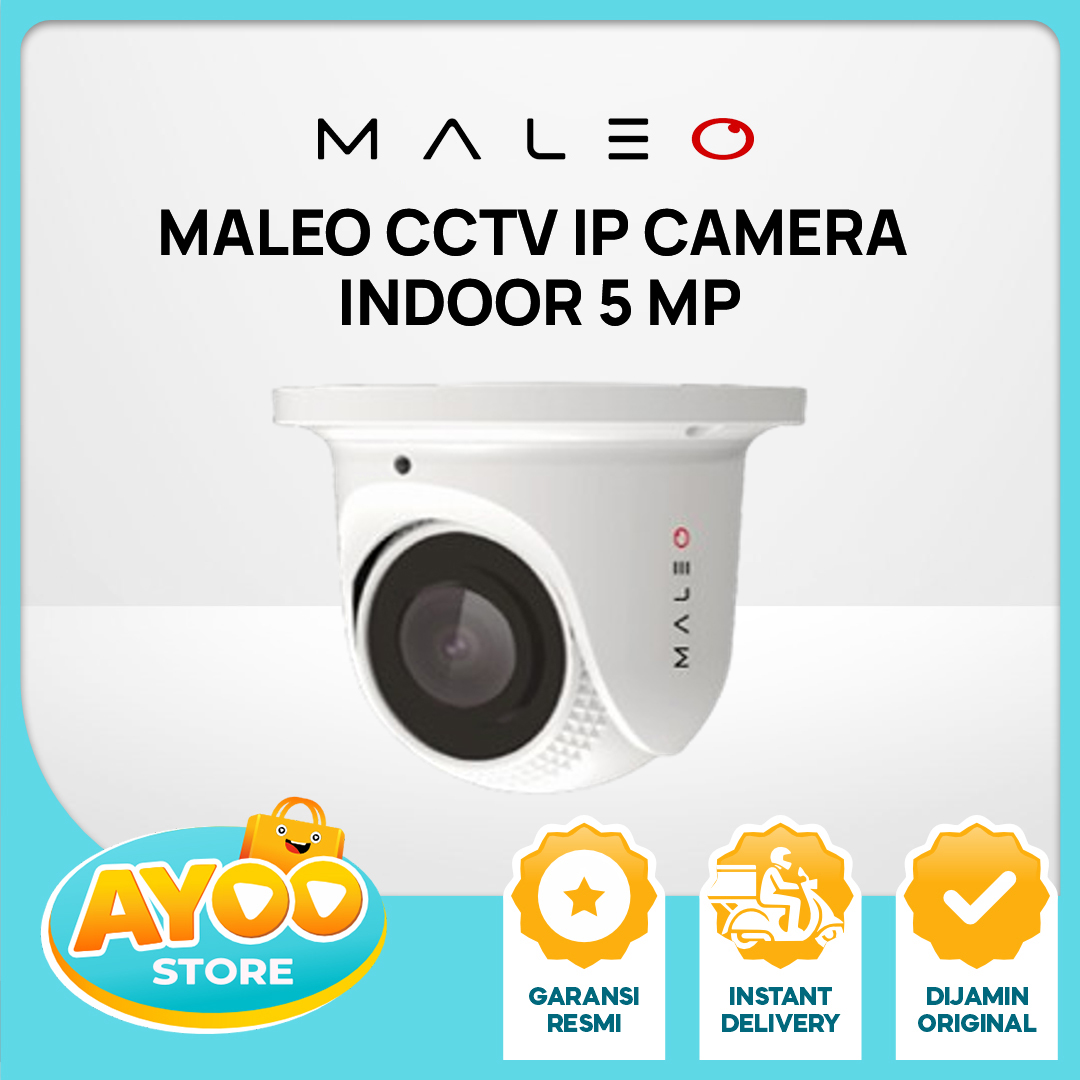 MALEO CCTV IP CAMERA INDOOR 5 MP [MIPC06A1475I]