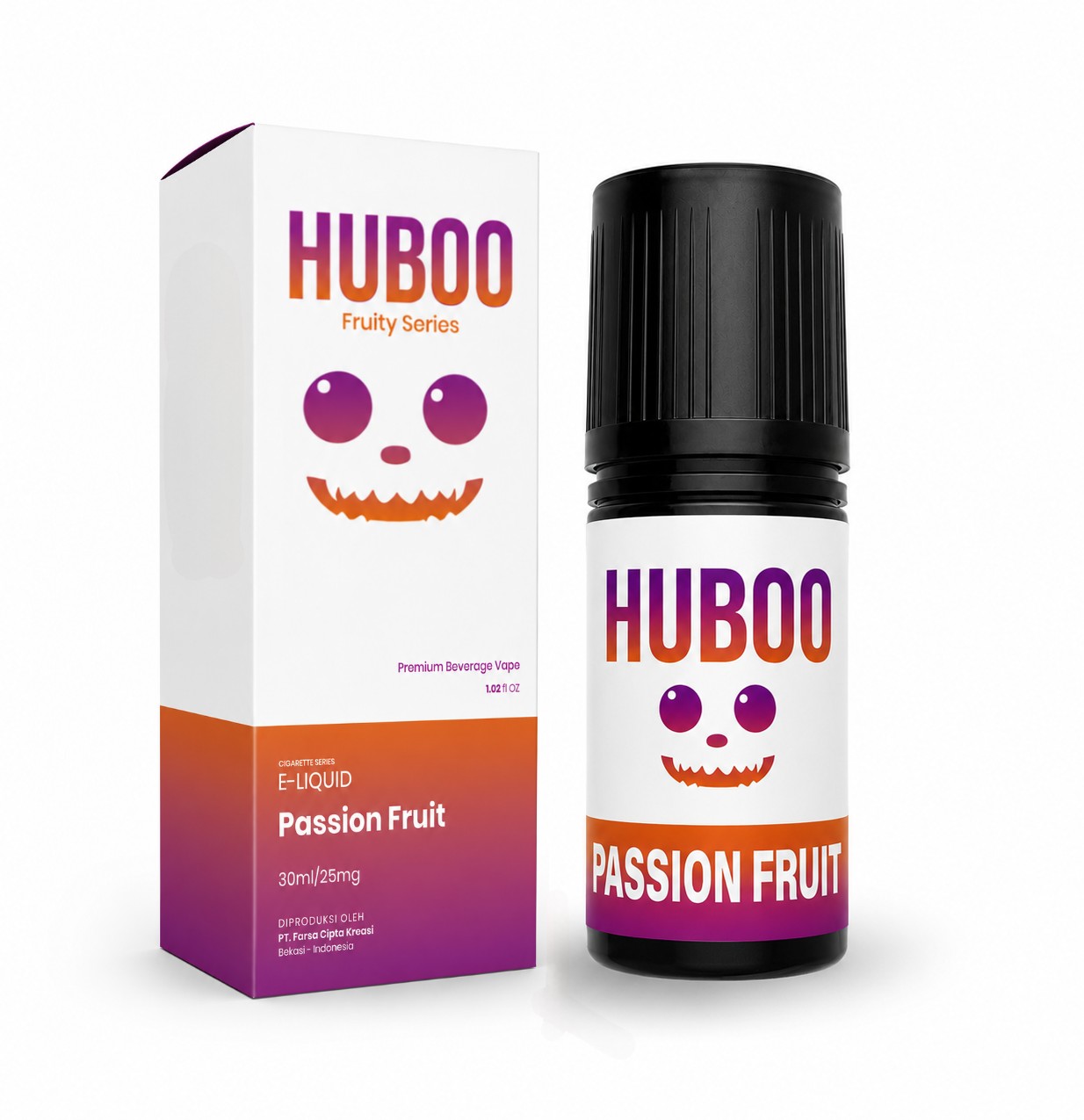 HUBOO Liquid Saltnic 30ml - Passion Fruit
