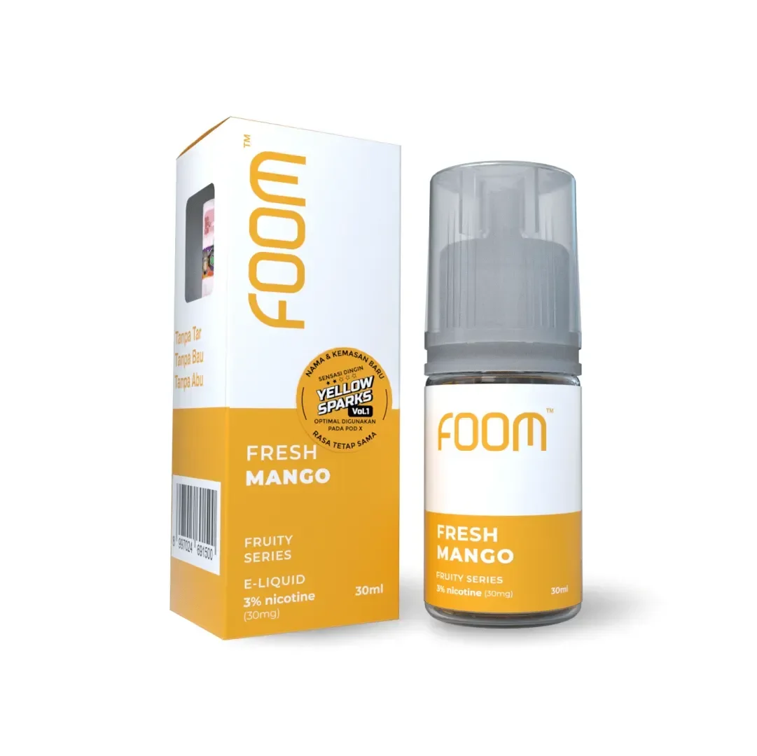 FOOM Liquid Fresh 30ml - Fresh Mango [FO-LR03]