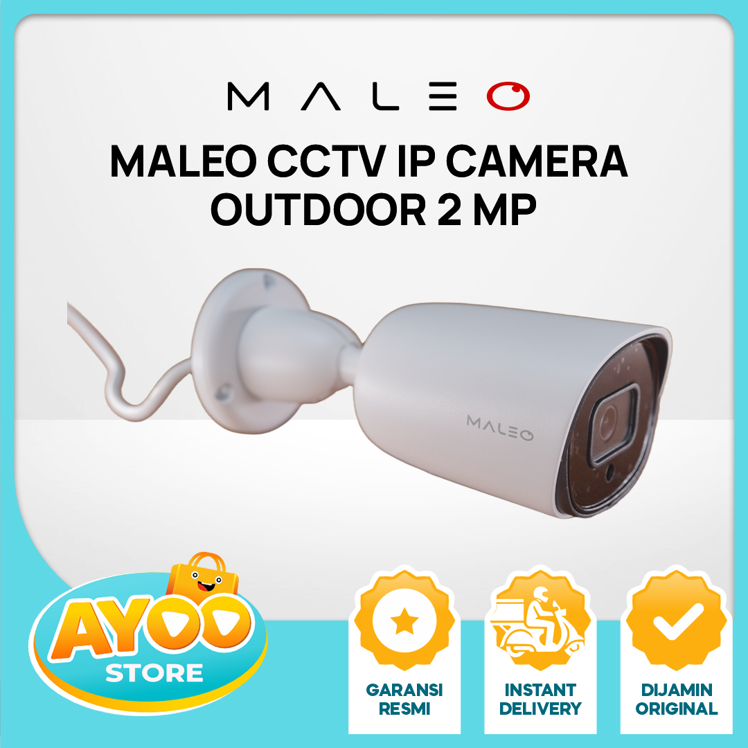 MALEO CCTV IP CAMERA OUTDOOR 2 MP [MIPC06A1462O]