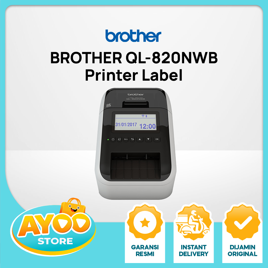 BROTHER Printer Label  QL-820NWB